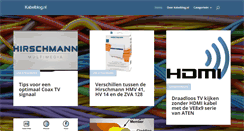 Desktop Screenshot of kabelblog.nl